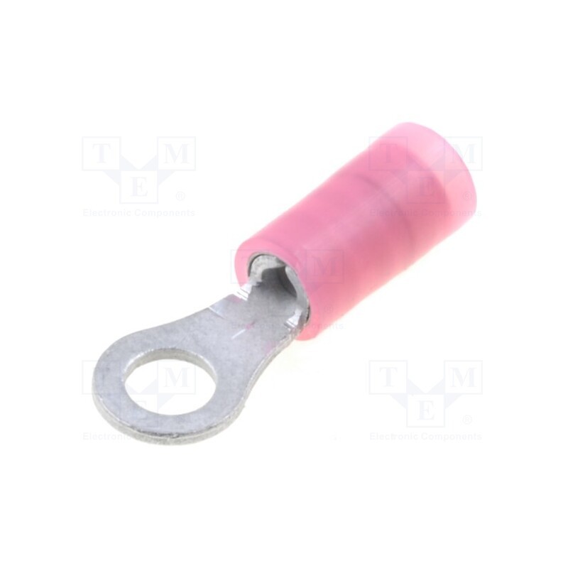 20 pcs : 193240003 - Tip: ring, M3,5, 0.5÷1mm2, insulated, tinned, copper, -55÷105°C