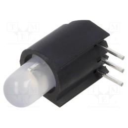 10 pcs : H178CBC-3 - LED, in housing, red,green, 5mm, No.of diodes: 1, 20mA, 40°, 35mcd