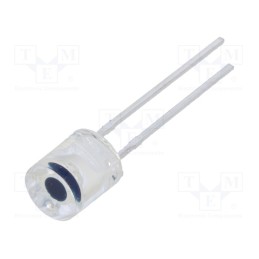 10 pcs : PT-A6-AC-5-PN-520 - Phototransistor, 5mm, λp max: 520nm, 60V, Lens: transparent, 50mW