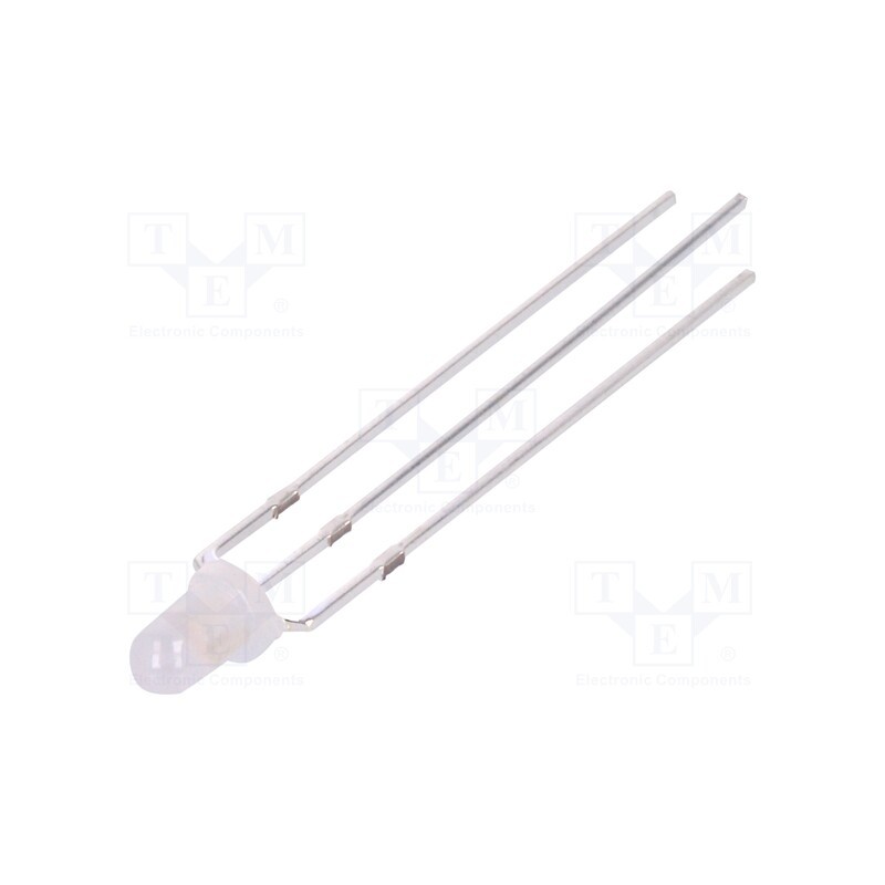 10 pcs : OSRPMC3132A - LED, 3mm, red/green, 30°, Front: convex, 1.8÷2.6/2.9÷3.6V, -30÷85°C