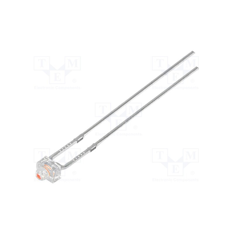 10 pcs : OSK5DK7331A - LED, 1.8mm, pink, 500÷750mcd, 30°, Front: convex, 2.9÷3.6V, 3.3x3mm