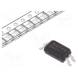 10 pcs : PC3H7DJ0001H - Optocoupler, SMD, Ch: 1, OUT: transistor, Uinsul: 2.5kV, Uce: 80V