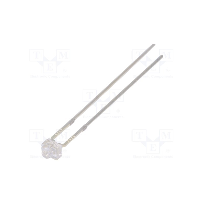10 pcs : OSG3DA7331A - LED, 1.8mm, bluish green, 2180÷3000mcd, 30°, Front: convex