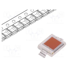 10 pcs : SFH 2430 - PIN IR photodiode, SMD, 400÷900nm, 60°, 0.1nA, flat