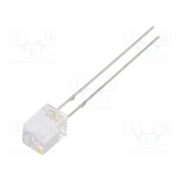 10 pcs : OSM5DK7NE1B - LED, rectangular, 5x5x7mm, white warm, 750÷1120mcd, 140°, 20mA