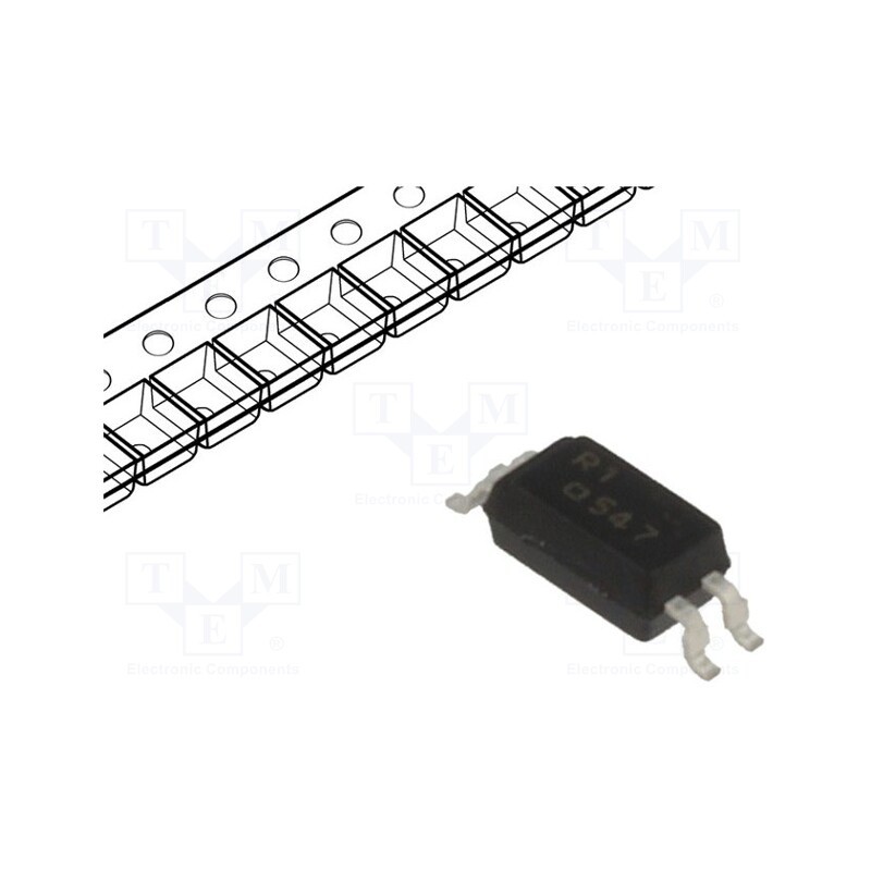 10 pcs : PS2801-1-A - Optocoupler, SMD, Ch: 1, OUT: transistor, Uinsul: 2.5kV, Uce: 80V