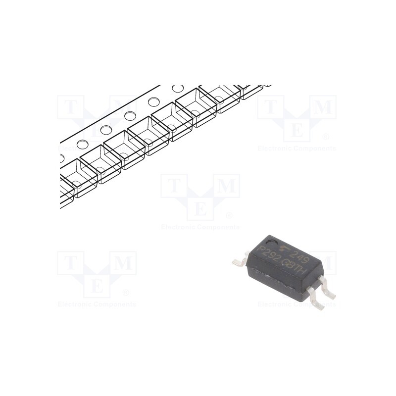 10 pcs : TLP292(GB-TPL.E(T - Optocoupler, SMD, Ch: 1, Uinsul: 3.75kV, Uce: 80V, SO4, 50mA