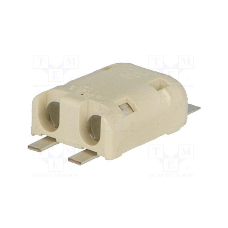 10 pcs : 1954097-1 - Connector: plug-in, Poke-In, 4mm, ways: 2, 22AWG÷18AWG, 4A, SMT