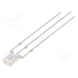 10 pcs : OSYBMC7BA1B - LED, rectangular, 2x3.2x4.15mm, bicolour, yellow/blue, 100°, 30mA