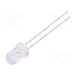 10 pcs : L-7113SEC-J3 - LED, 5mm, red, 7000÷11000mcd, 20°, Front: convex, 2.2÷2.8V