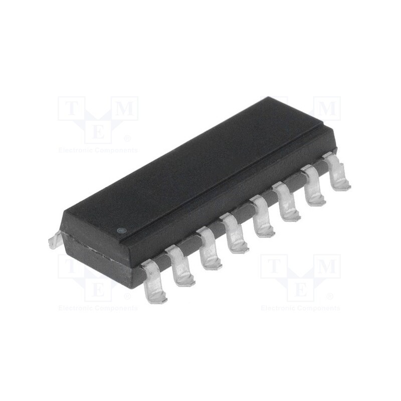 10 pcs : ISP847XSM - Optocoupler, SMD, Ch: 4, OUT: transistor, Uinsul: 5.3kV, Uce: 35V
