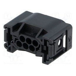 10 pcs : 1-967616-1 - Connector: automotive, MQS, plug, female, w/o contacts, PIN: 6