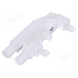 10 pcs : 1270.1001000000001 - Fiber for LED, round, Ø3mm, No.of mod: 2, Front: flat