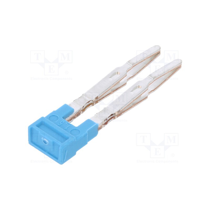 10 pcs : 1985530000 ZQV 1.5N/2 BL - Comb bridge, ways: 2, blue, A series