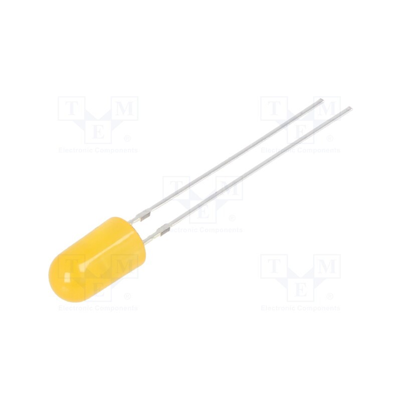 10 pcs : OSO5JS5F64B - LED, 4.8mm, orange, blinking, 330÷500mcd, 60°, 3/3.5/5V, 20mA, 1.8Hz