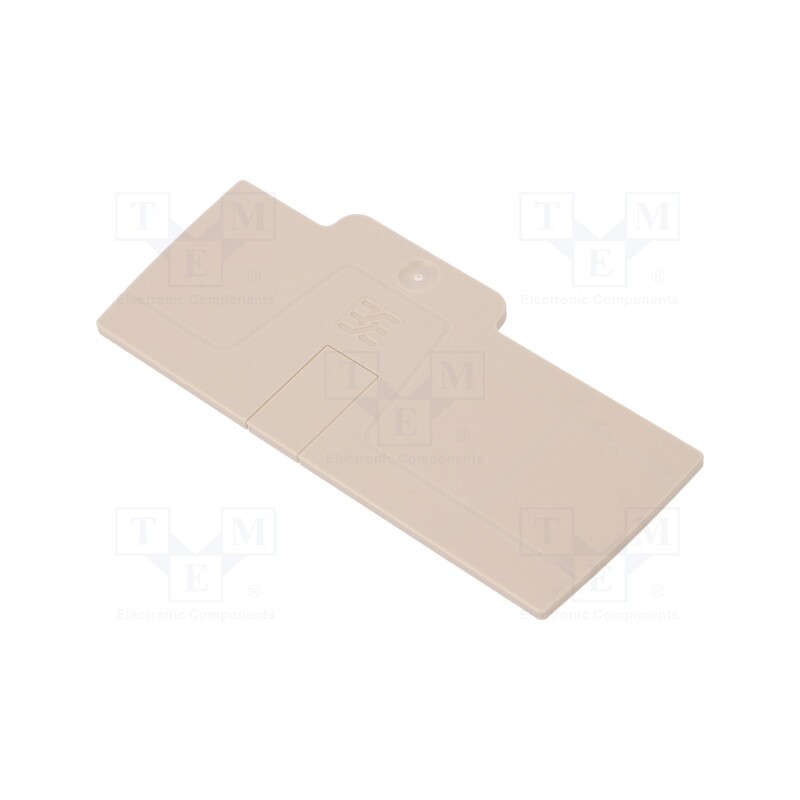 10 pcs : 1991940000 AEP 3C 6 - End plate, colourless, A series