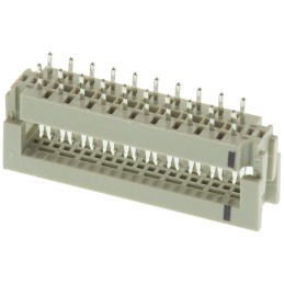 1 pcs - TE Connectivity 20-Way IDC Connector Plug for Cable Mount, 2-Row