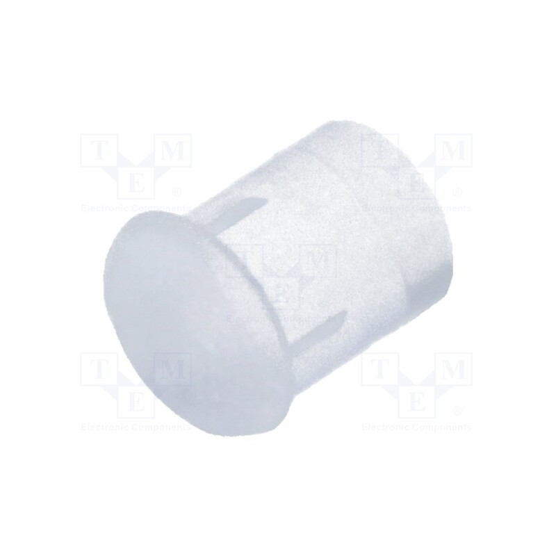 10 pcs : PLP2-125 - Fiber for LED, round, Ø3mm, Front: convex, straight