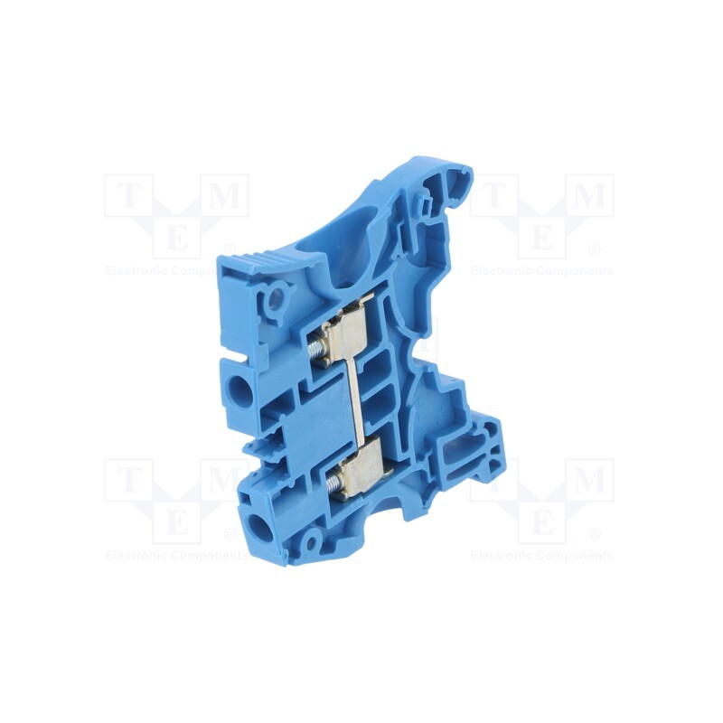 10 pcs : 1SNK506020R0000 ZS6-BL - Splice terminal: rail, 0.2÷6mm2, ways: 1, terminals: 2, blue, SNK