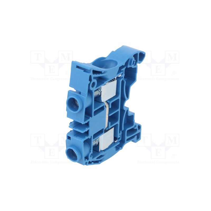 10 pcs : 1SNK510020R0000 (ZS16-BL) - Splice terminal: rail, 0.5÷16mm2, ways: 1, terminals: 2, blue, SNK