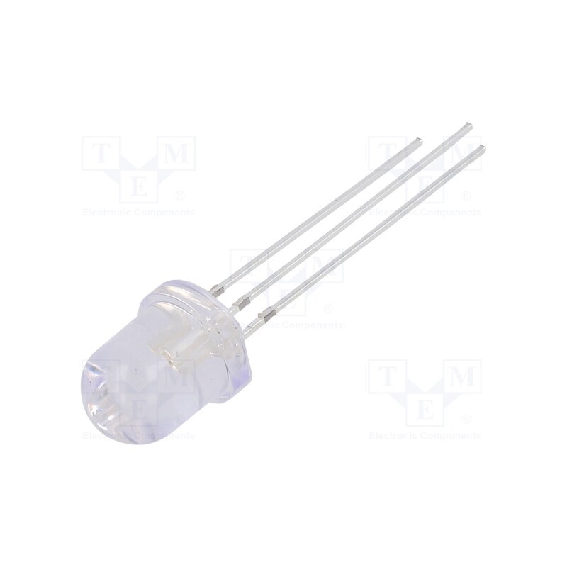 10 pcs : OSRPMC8131A - LED, 8mm, red/green, 30°, Front: convex, 2.1÷2.6/3.1÷3.6V, -30÷85°C