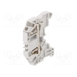 10 pcs : 1SNK705010R0000 (ZK2.5) - Splice terminal: rail, 0.2÷2.5mm2, ways: 1, terminals: 2, grey, SNK