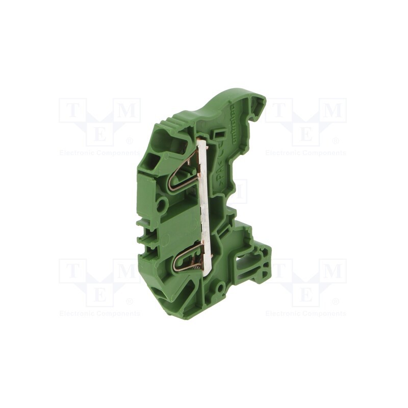10 pcs : 1SNK705061R0000 (ZK2.5-GN) - Splice terminal: rail, 0.2÷2.5mm2, ways: 1, terminals: 2, green