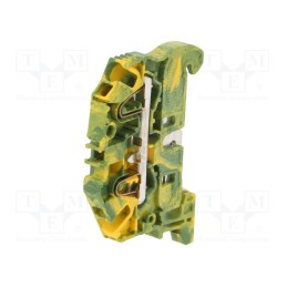 10 pcs : 1SNK705150R0000 (ZK2.5-PE) - Splice terminal: rail, 0.2÷2.5mm2, ways: 1, terminals: 2, SNK