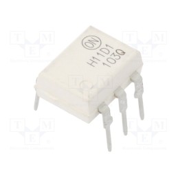 10 pcs : H11D1M - Optocoupler, THT, Ch: 1, OUT: transistor, Uinsul: 4.17kV, Uce: 300V
