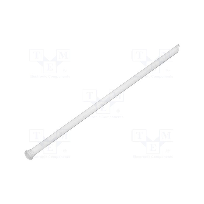 10 pcs : 1292.1301000000001 - Fiber for LED, round, Ø2mm, Front: flat, straight
