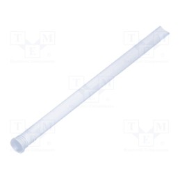 10 pcs : 1282.1301000000001 - Fiber for LED, round, Ø3.2mm, Front: flat, straight