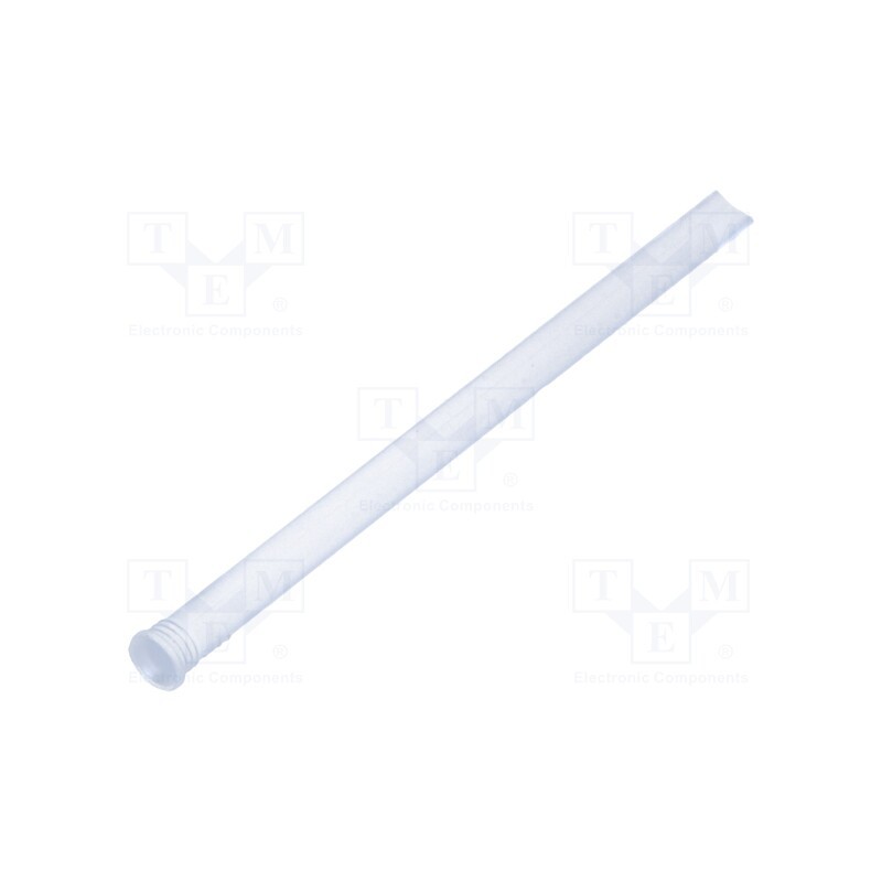 10 pcs : 1282.1301000000001 - Fiber for LED, round, Ø3.2mm, Front: flat, straight