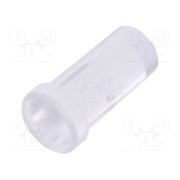 10 pcs : 1293.2 - Fiber for LED, round, Ø5mm, Front: flat, straight