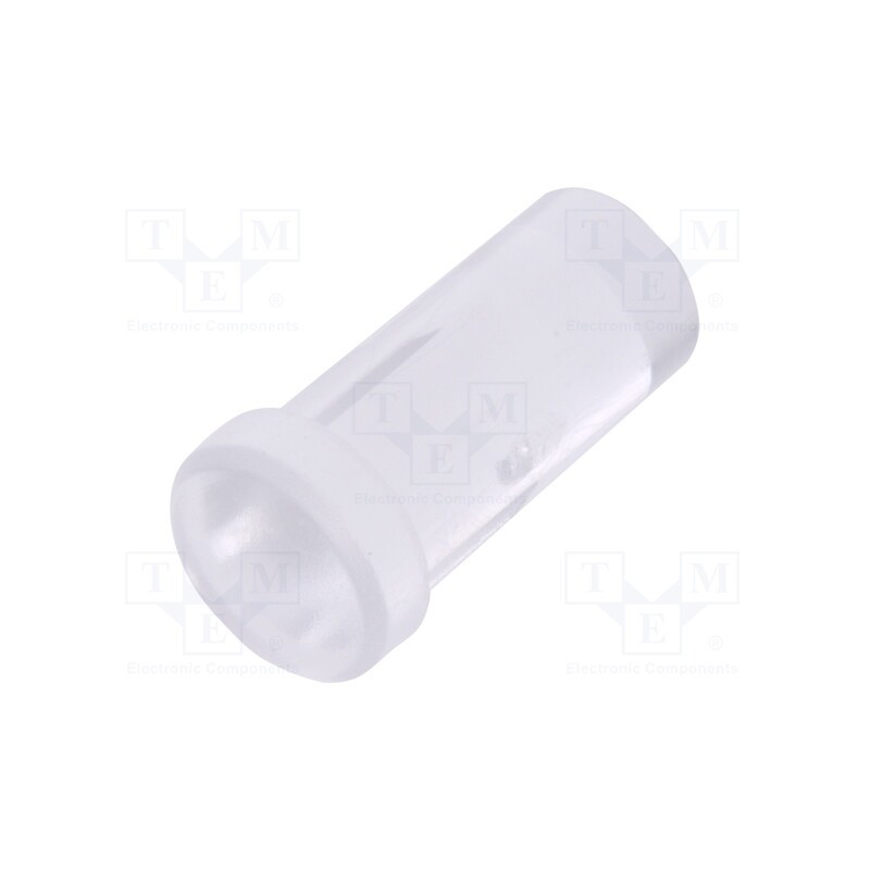10 pcs : 1293.2 - Fiber for LED, round, Ø5mm, Front: flat, straight