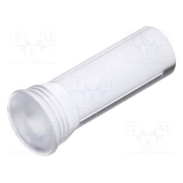 10 pcs : 1293.1409000000001 - Fiber for LED, round, Ø5.2mm, Front: flat, straight, IP68