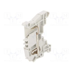 10 pcs : 1SNK805015R0000 (ZDK2.5-11) - Splice terminal: rail, 0.2÷2.5mm2, ways: 1, terminals: 2, grey, SNK