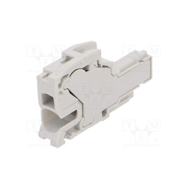 10 pcs : 1SNK806713R0000 (CDK4-E) - Plug, 0.5÷4mm2, ways: 1, terminals: 1, grey, spring clamp, Width: 6mm