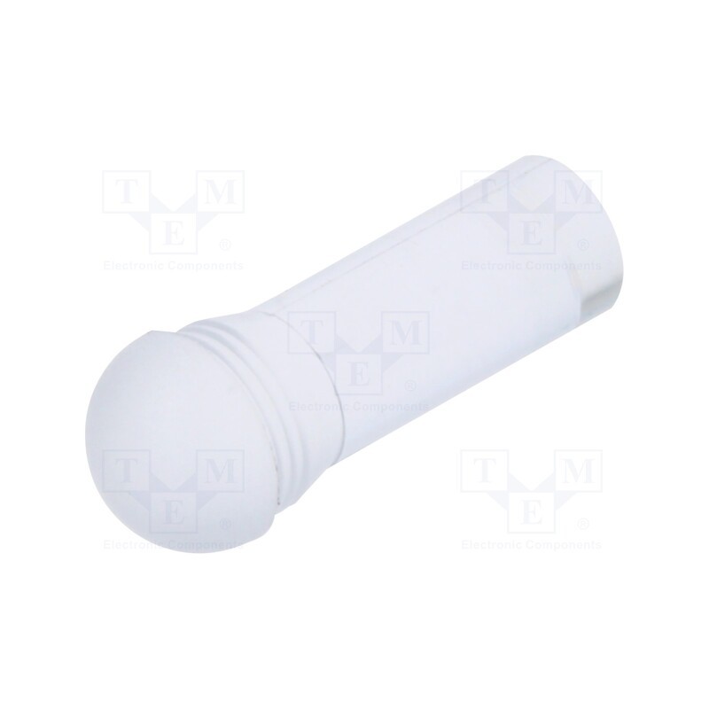 10 pcs : 1293.5007000000001 - Fiber for LED, round, Ø5.2mm, Front: convex, straight, IP68