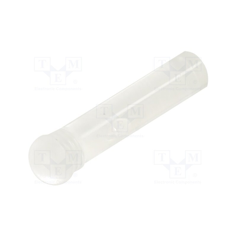10 pcs : 1282.5005000000001 - Fiber for LED, round, Ø3.2mm, Front: convex, straight, IP68