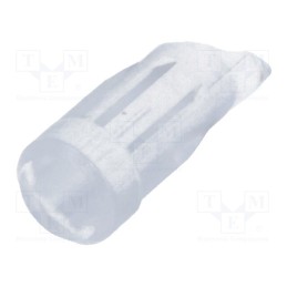 10 pcs : 1282.4000000000001 - Fiber for LED, round, Front: flat