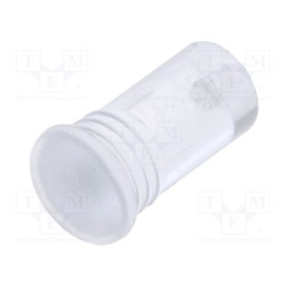 10 pcs : 1282.1402 - Fiber for LED, round, Ø3.2mm, Front: flat, straight, IP68