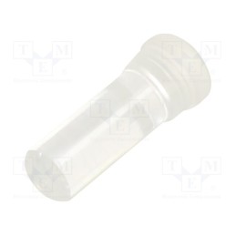 10 pcs : 1293.6007999999999 - Fiber for LED, round, Ø5.2mm, Front: flat, straight, IP68