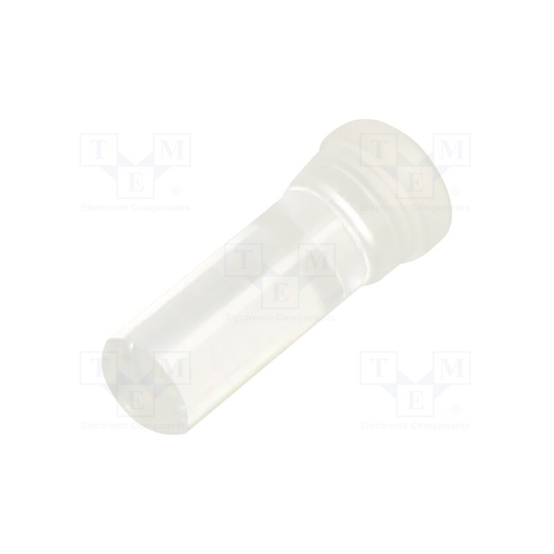 10 pcs : 1293.6007999999999 - Fiber for LED, round, Ø5.2mm, Front: flat, straight, IP68