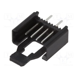 10 pcs : 2,5 MSFQ 05 - Socket, wire-board, male, Minimodul, 2.5mm, PIN: 5, THT, on PCBs, 5A