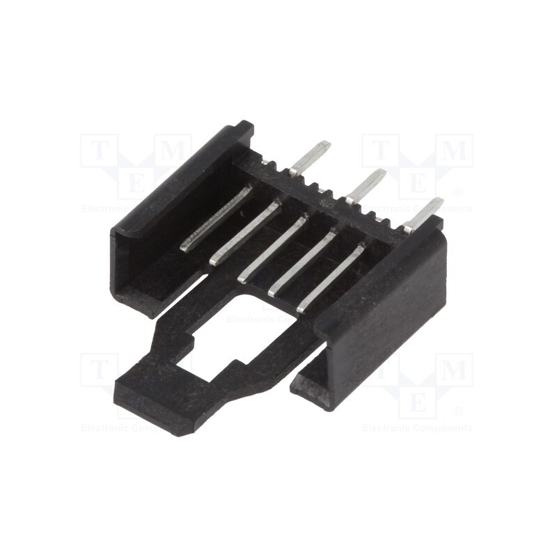 10 pcs : 2,5 MSFQ 06 - Socket, wire-board, male, Minimodul, 2.5mm, PIN: 6, THT, on PCBs, 5A