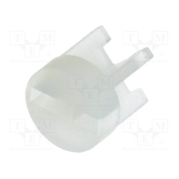 50 pcs : 8GE04V80280 - Spacer sleeve, LED, Øout: 6mm, ØLED: 5mm, L: 6.5mm, natural, UL94V-2