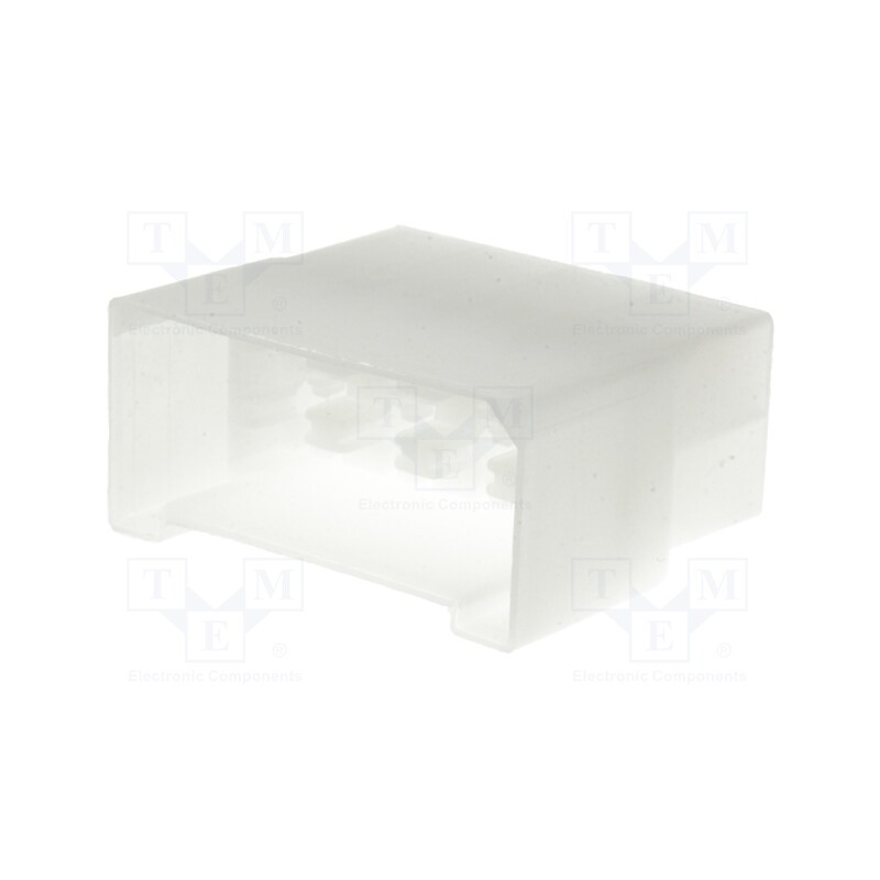 20 pcs : 200.080W - Terminals cover, male, for push-on 6.3mm connectors with lock