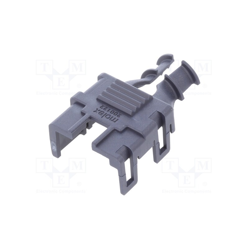10 pcs : 2001220106 - Cable hood and fastener, female, Mega-Fit, PIN: 6, UL94V-2