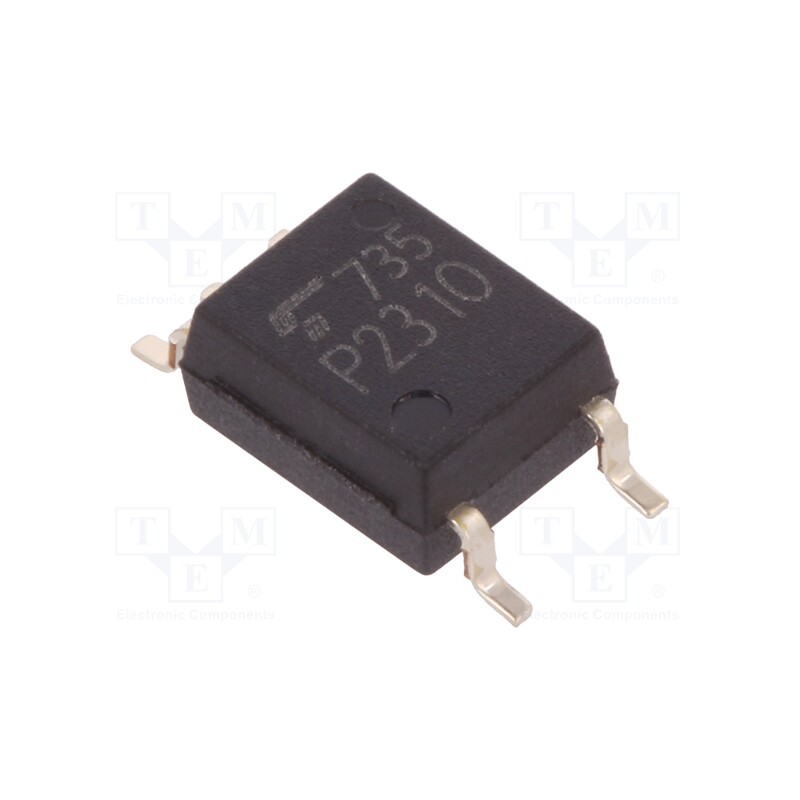 10 pcs : TLP2310(E(T - Optocoupler, SMD, Ch: 1, OUT: totem pole, Uinsul: 3.75kV, 5Mbps, SO6