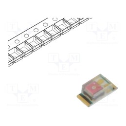 10 pcs : KDT00030TR - Phototransistor, 630nm, 6V